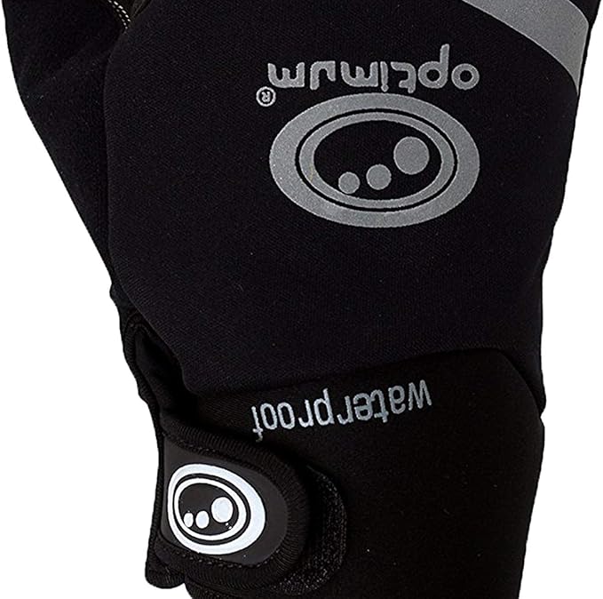 Optimum Nitebrite Winter Gloves - Waterproof, Running, Hiking & Water Sports