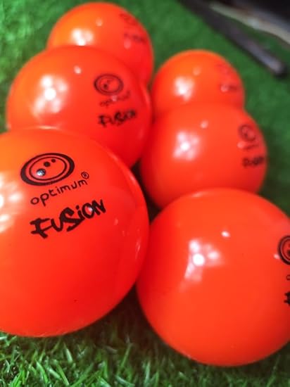 Fusion Hockey Ball - Red