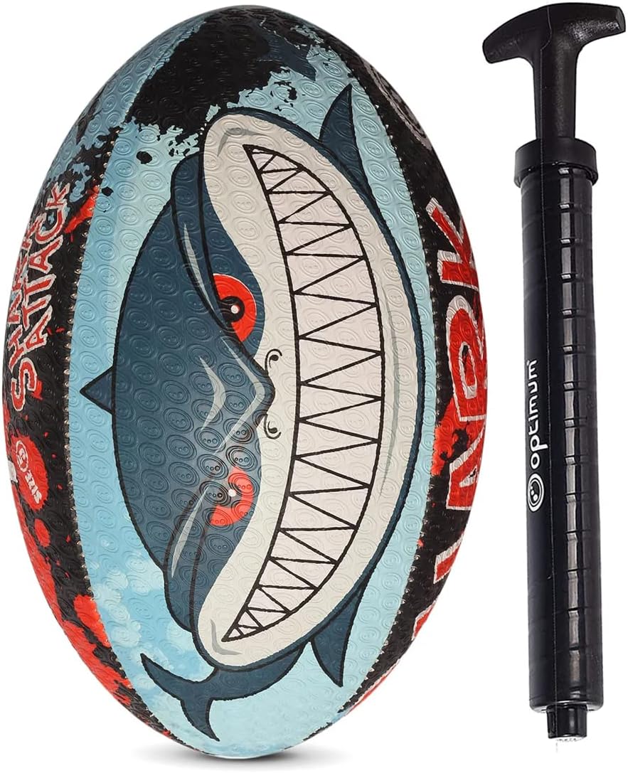 Cartoon Rugby Balls - Optimum