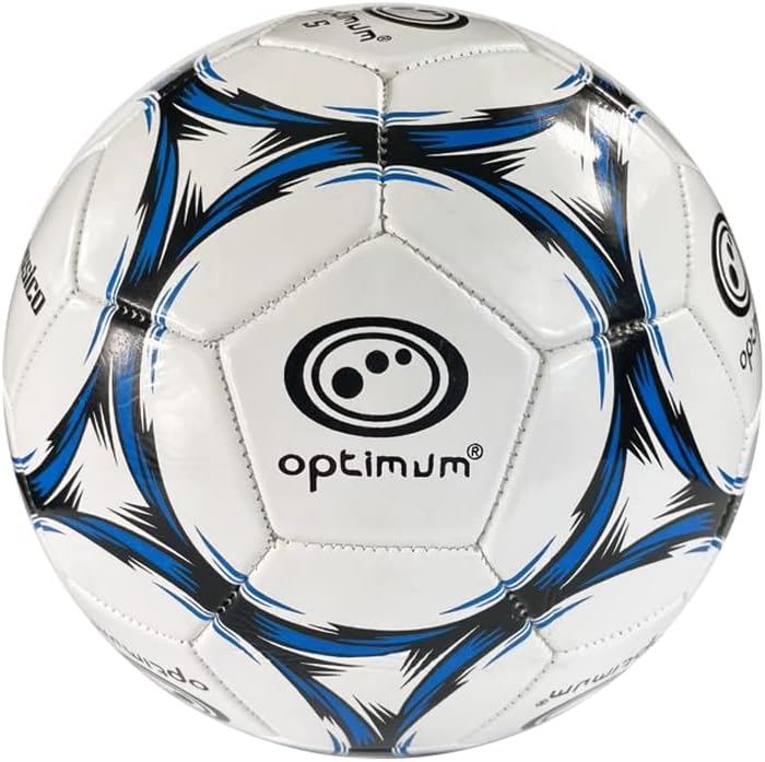 Optimum Classico All-Weather Football Ball - Stylish, Soft-Touch PVC, Even Pressure