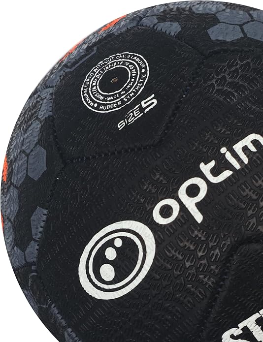 Optimum STREET FOOTBALL - BLACK/ORANGE - MINI - Optimum