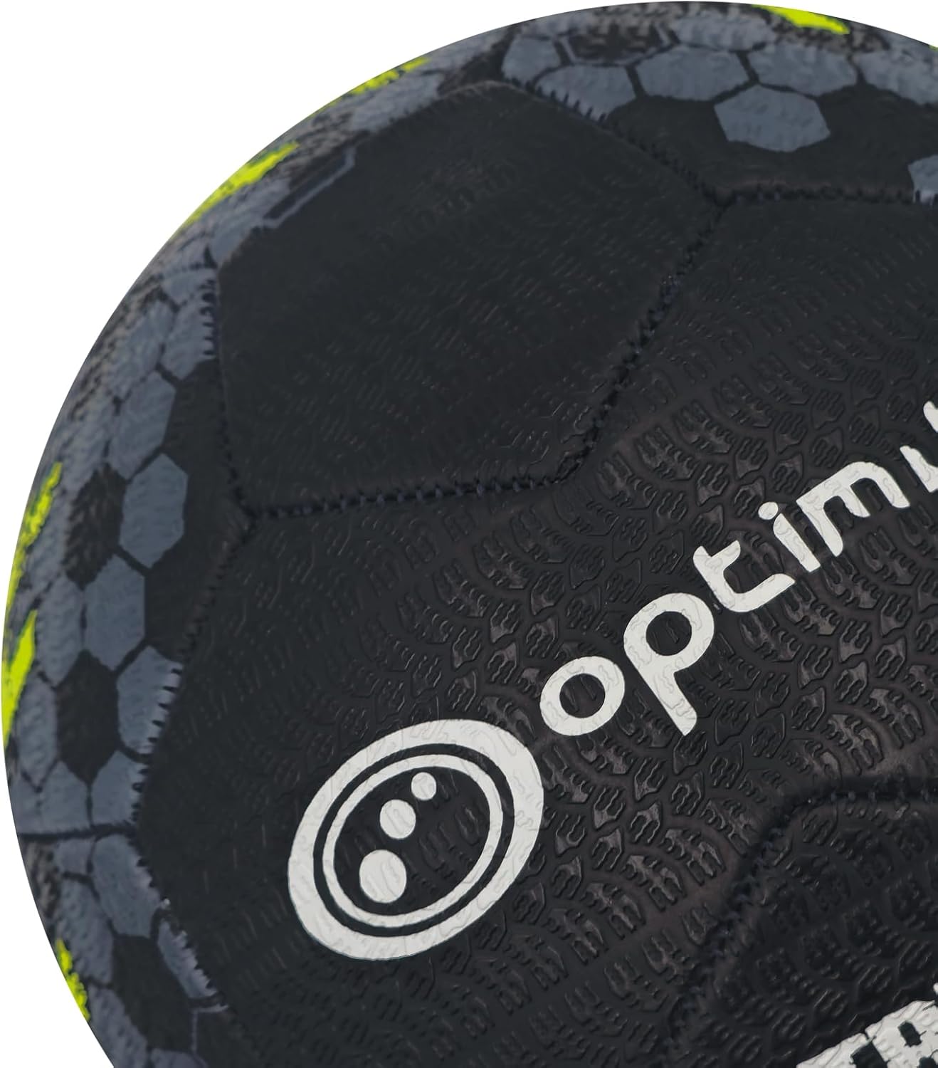 Optimum STREET FOOTBALL - BLACK/YELLOW - MINI - Optimum