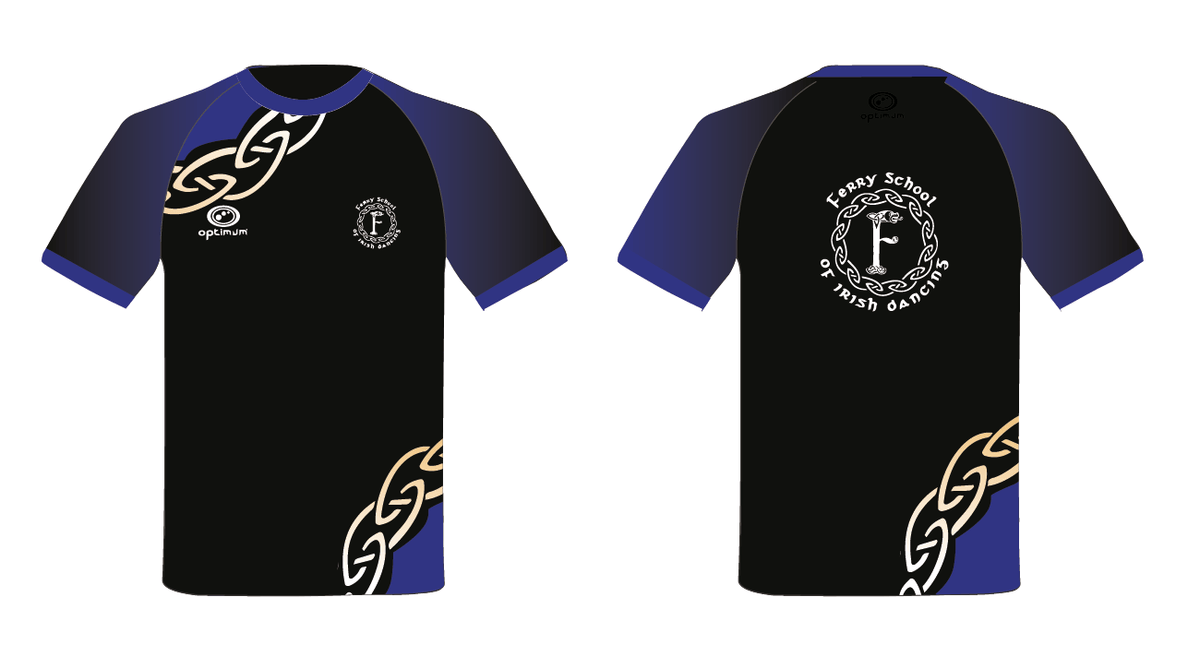 Ferry School Of Irish Dance T-Shirt - Optimum