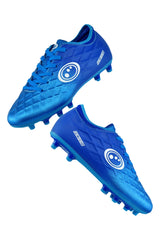 Junior Arctic Blue Ignisio Lace Up Football Boot - Optimum