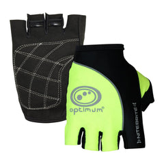 Nitebrite Half Finger Cycling Gloves - Optimum