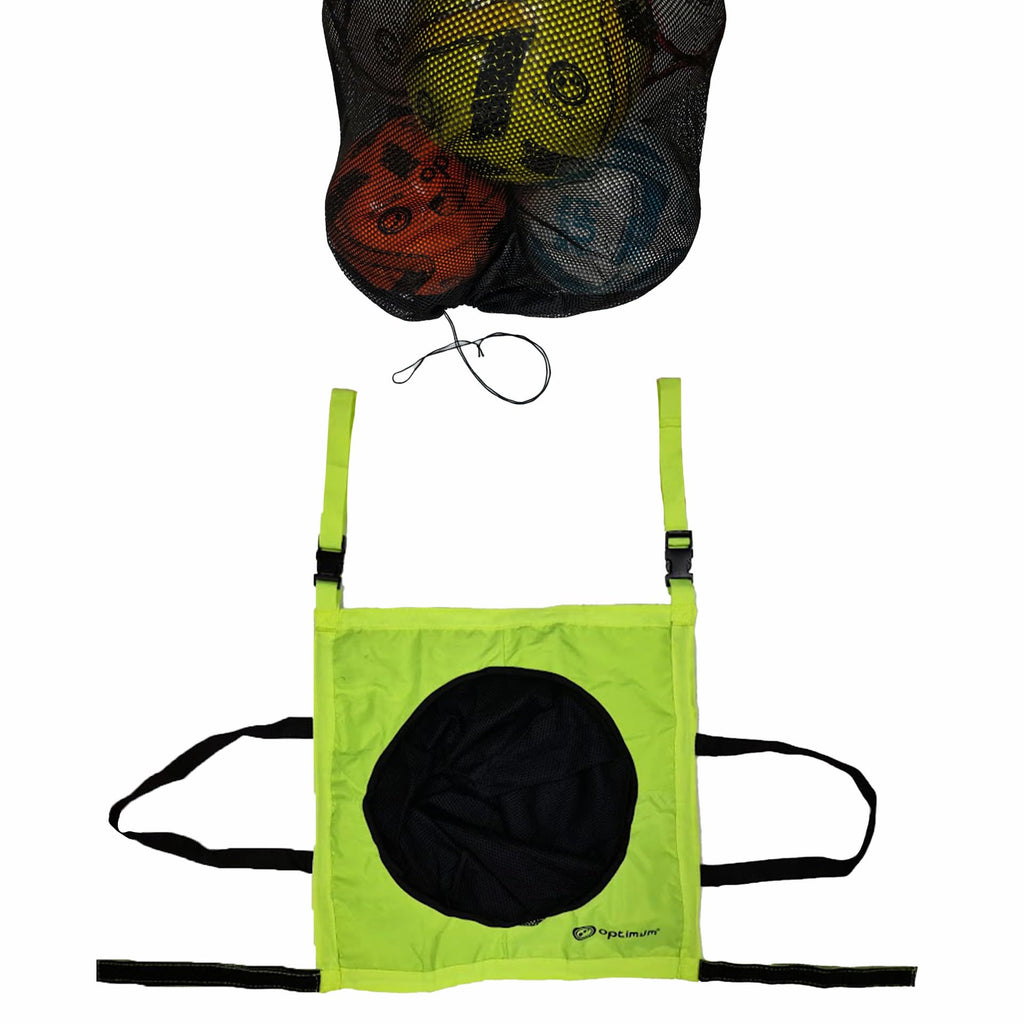 Optimum Football Target Mesh Bag Carry Bag Ball Carrier