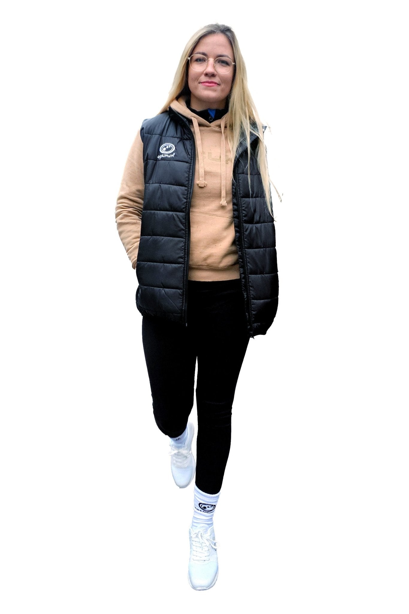 Optimum Quilted Puffer Gillet BLACK - Optimum