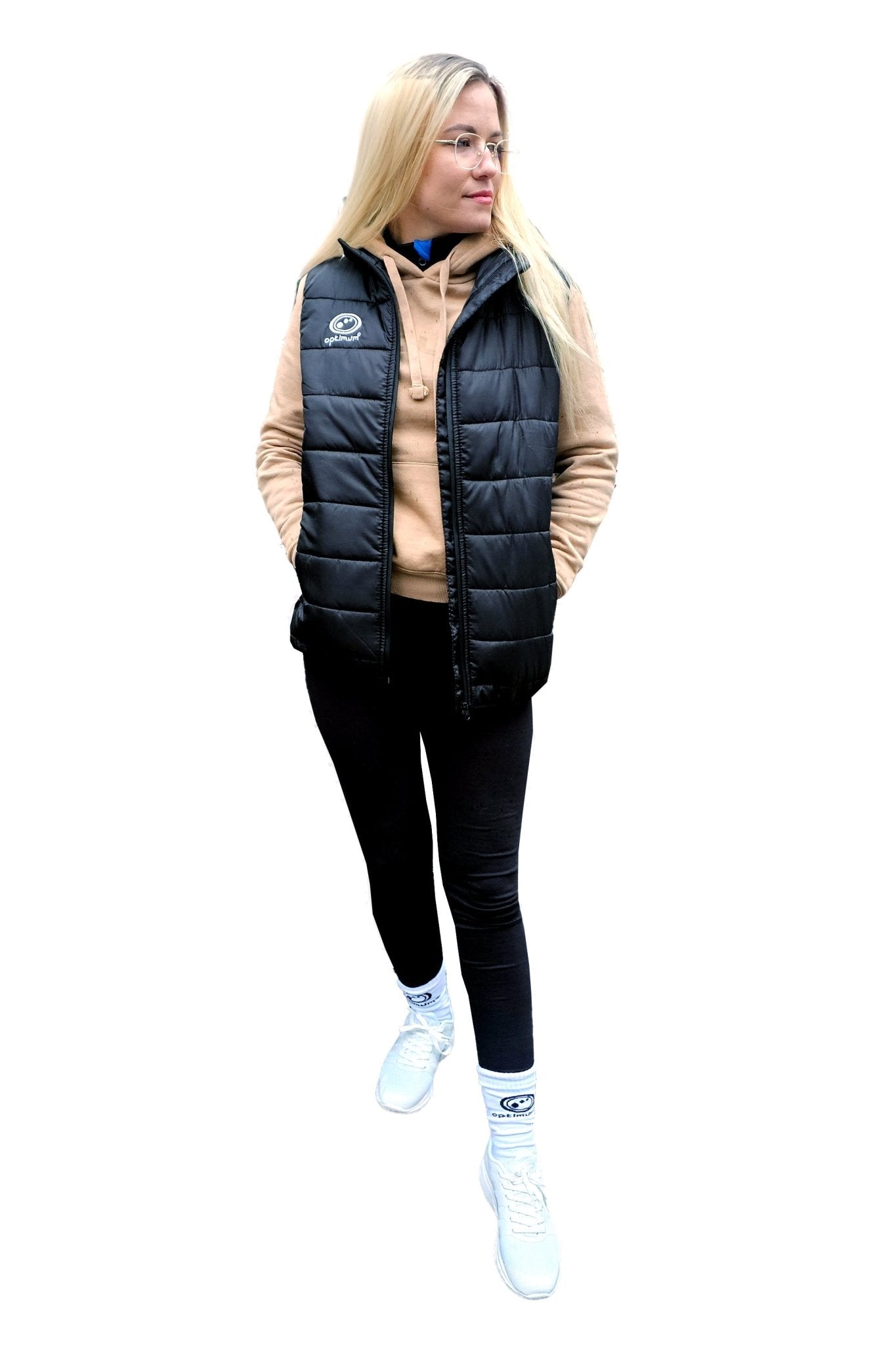 Optimum Quilted Puffer Gillet BLACK - Optimum