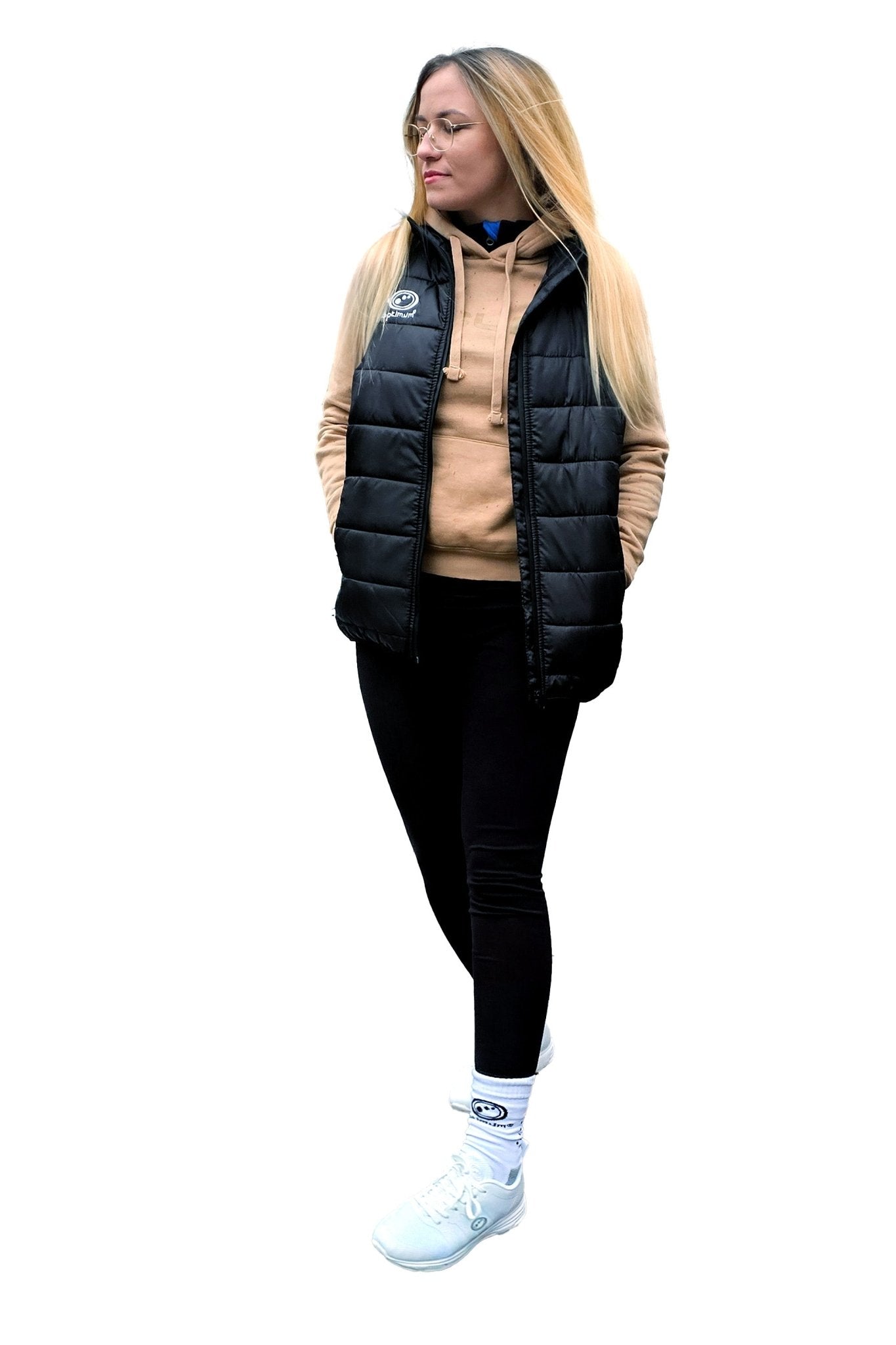 Optimum Quilted Puffer Gillet BLACK - Optimum