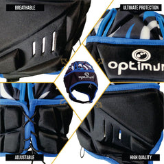 Razor Headguard Lightweight Sports Head Protector - Blue - Optimum