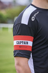 Red Captains Armband Elastic Lightweight Sports Accessories - Optimum