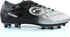 Senior Silver Fade Ignisio Lace Up Moulded Stud Football Boot - Optimum