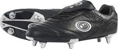 Senior Silver Razor Lace Up 8 Stud Rugby Boot - Optimum