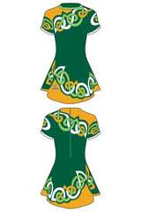 The Shamrock School Irish Dance Dress - Optimum