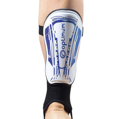 Velocidade Ankle Sock Shin Guards - Blue - Optimum